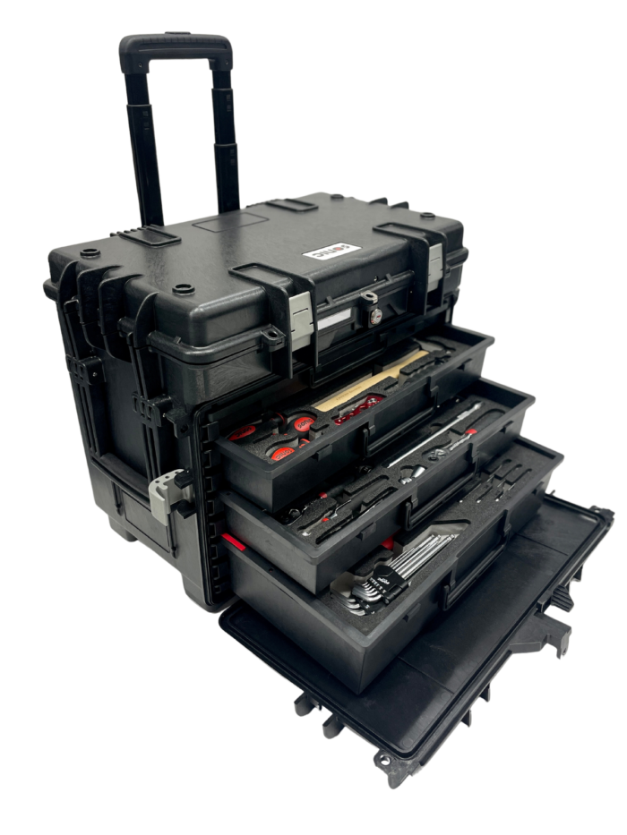 Sonic - Aviation Toolset with Mobile Toolcase - Basic, 145-PCS - 01450S