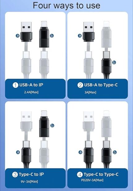 Blackcat 4-in-1 PD Cable