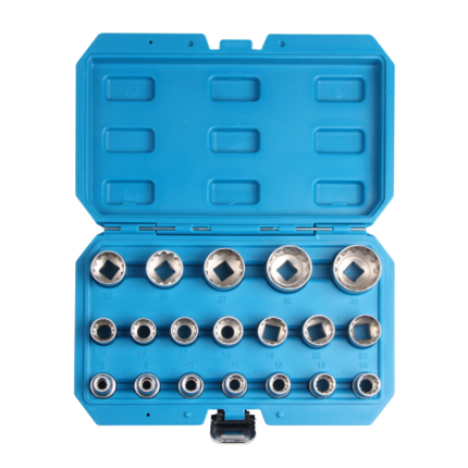 19PCS 1/2"Dr. Gear Lock Socket Set - VT13777