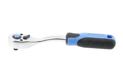 HOGERT - Ratchet Handle 1/4″, 72T, CrV Steel, Quick Release - HT1R324