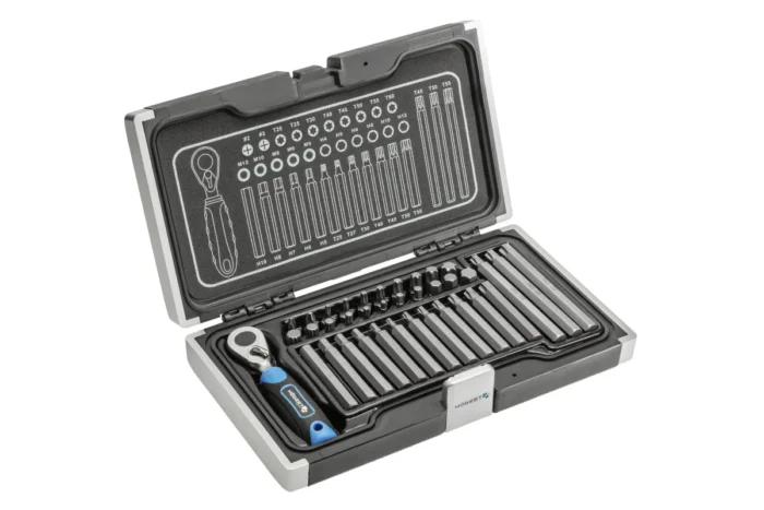 37pcs screwdriver bits set with ratchet handle – HT1R466
