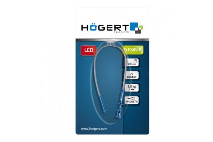 HOGERT - Magnetic Pick Up Tool Max. 1 kg, 620 MM, Flexible, LED - HT4R510