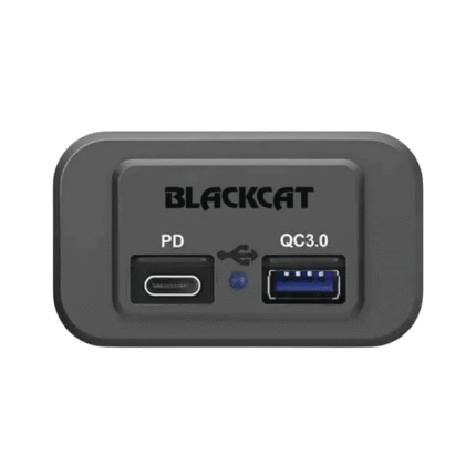 Blackcat Rectangular 38W Flat Car Charger