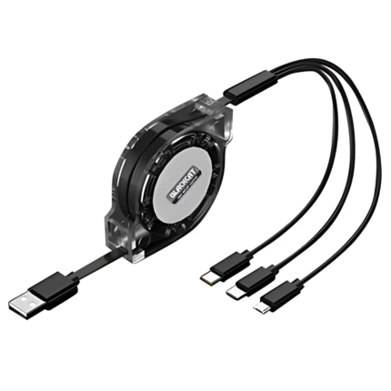 Blackcat ZapFold 3-in-1 Retractable Cable