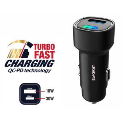 BLACKCAT ZapMaxx 48W Car Charger