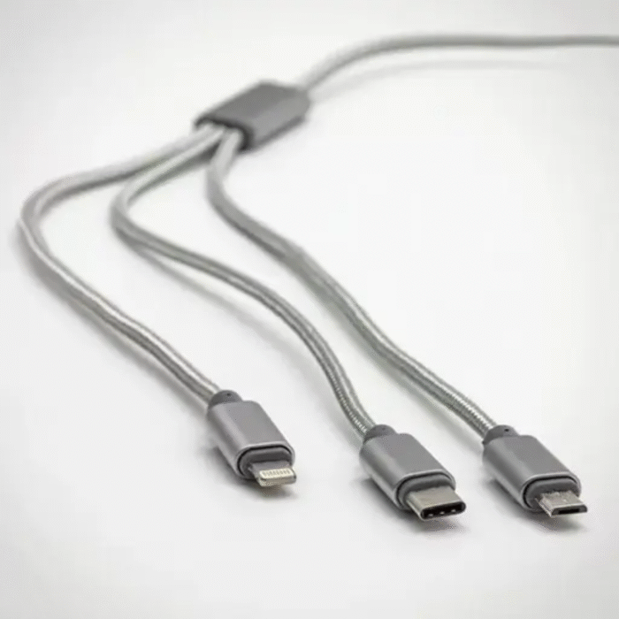 BLACKCAT 3-in-1 Braided Cable